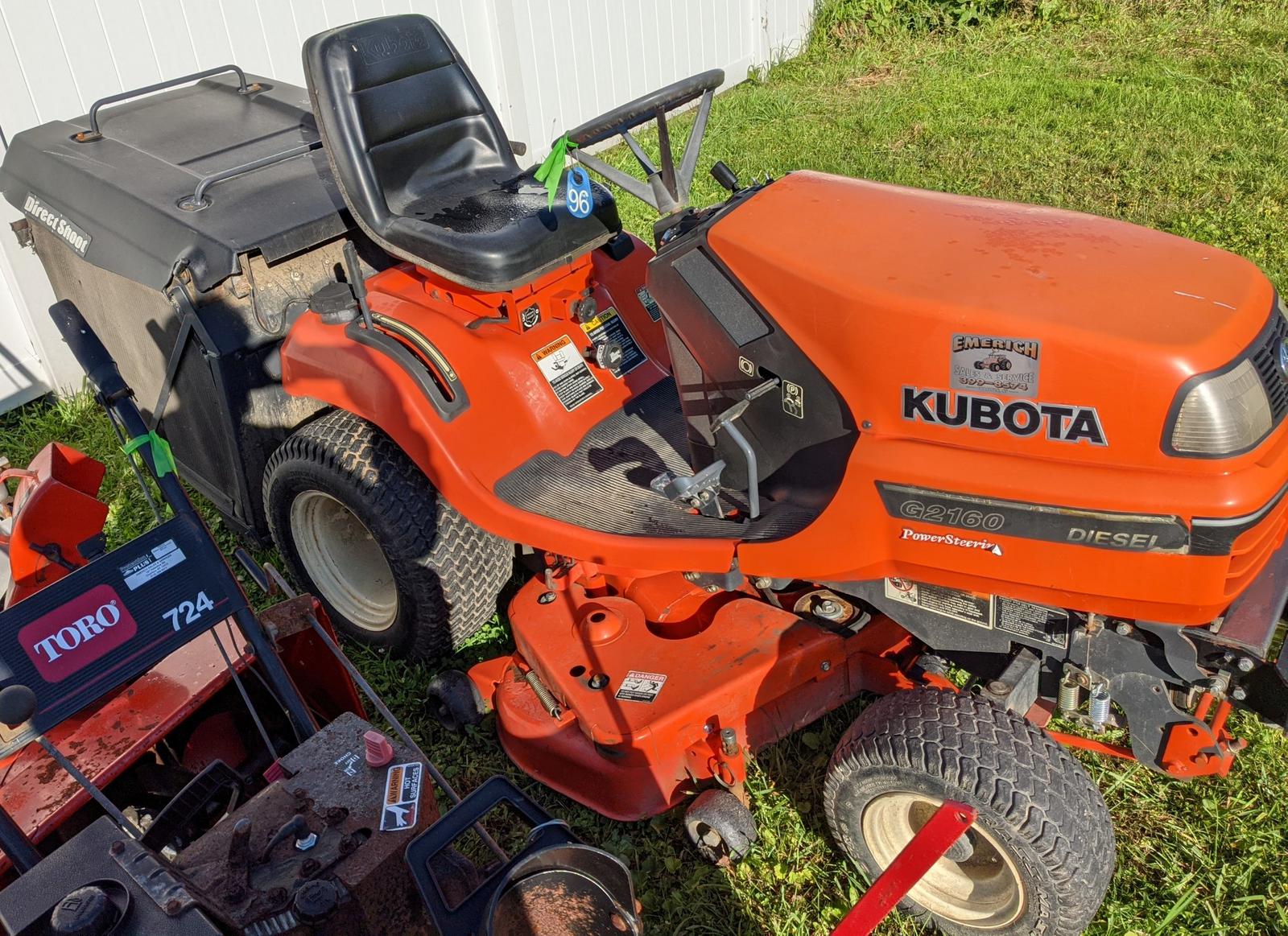 2006 Kubota G2160 Garden Tractor for sale in Charlton, NY. Emerich Sales & Service, Inc.